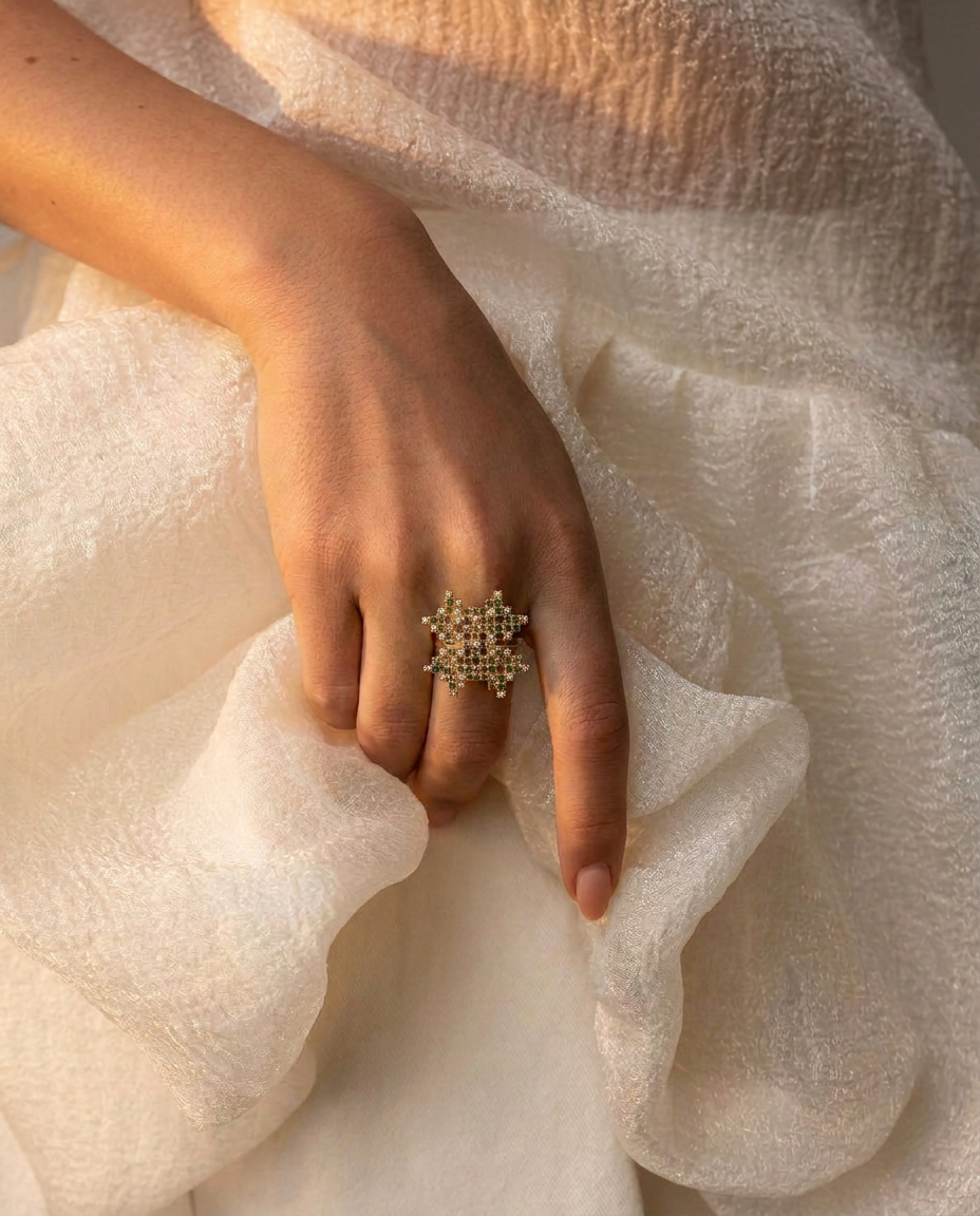 Moon Embrace Ring